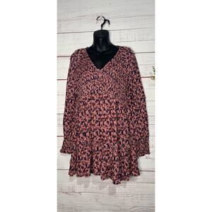 Women’s Beach Lunch Lounge Boho Mini Dress Small